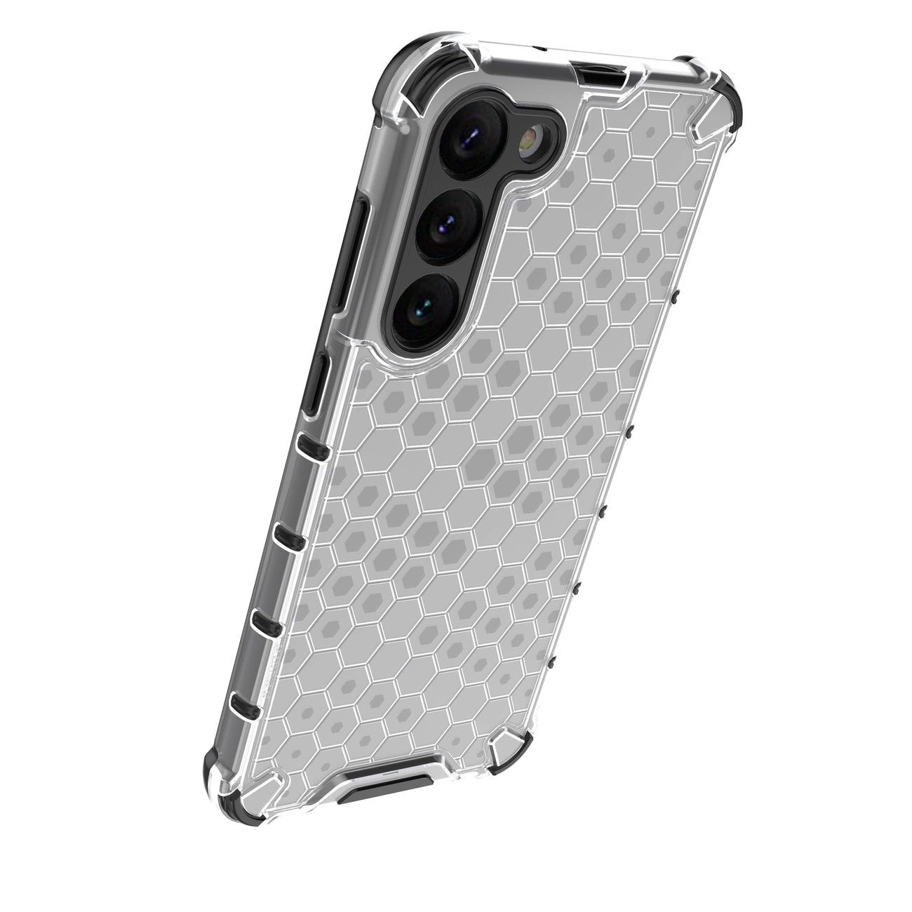 Honeycomb case for Samsung Galaxy S23+ armored hybrid cover black_15
