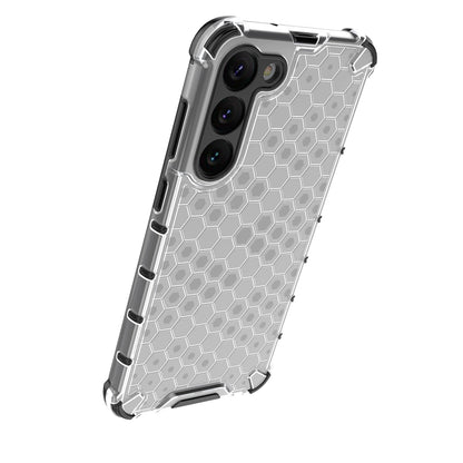 Honeycomb case for Samsung Galaxy S23+ armored hybrid cover black_15
