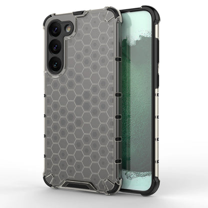 Honeycomb case for Samsung Galaxy S23+ armored hybrid cover black_0