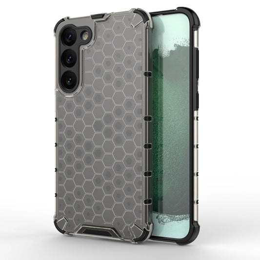 Honeycomb case for Samsung Galaxy S23+ armored hybrid cover black_0