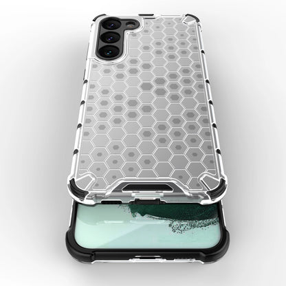 Honeycomb case for Samsung Galaxy S23+ armored hybrid cover black_4