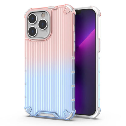 Ombre Protect Case for iPhone 14 Pro armored cover pink and blue_0