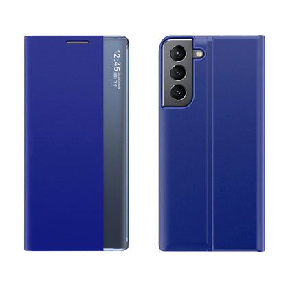 New Sleep Case case for Samsung Galaxy S23+ cover with flip stand blue_0