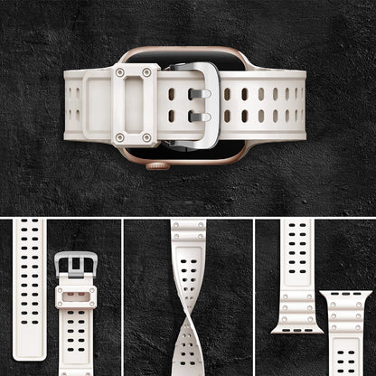 Strap Triple Protection Apple Watch SE strap, 9, 8, 7, 6, 5, 4, 3, 2, 1 (41, 40, 38 mm) band bracelet beige_5