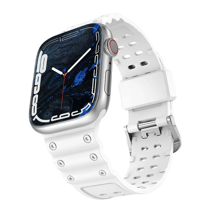 Strap Triple Protection Apple Watch SE strap, 9, 8, 7, 6, 5, 4, 3, 2, 1 (41, 40, 38 mm) band bracelet white_3