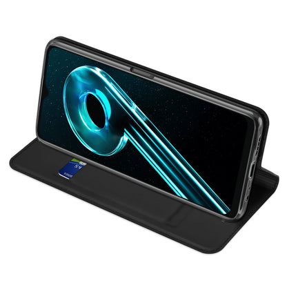 Dux Ducis Skin Pro Case For Realme 10 5G / Realme 9i 5G Cover Flip Card Wallet Stand Black_5