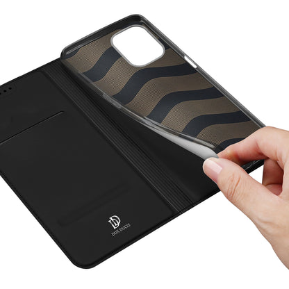 Dux Ducis Skin Pro Case For Realme 10 5G / Realme 9i 5G Cover Flip Card Wallet Stand Black_7