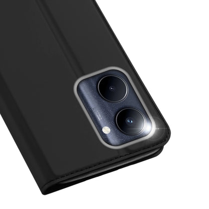 Dux Ducis Skin Pro Case Realme C33 Flip Card Wallet Stand Black_2