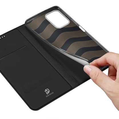 Dux Ducis Skin Pro Case Realme C33 Flip Card Wallet Stand Black_7