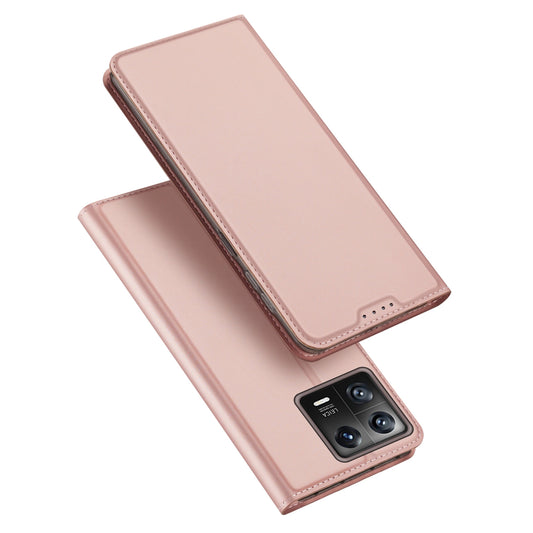 Dux Ducis Skin Pro Case Xiaomi 13 Flip Card Wallet Stand Pink_0