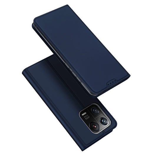 Dux Ducis Skin Pro case Xiaomi 13 Pro cover with flip card wallet stand blue_0