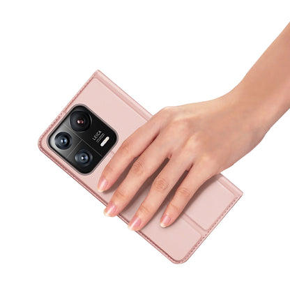 Dux Ducis Skin Pro Case Xiaomi 13 Pro Flip Card Wallet Stand Pink_7
