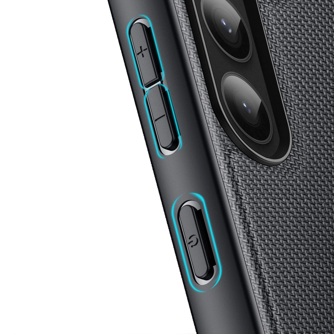 Dux Ducis Fino case Samsung Galaxy S23+ cover with silicone frame black_5