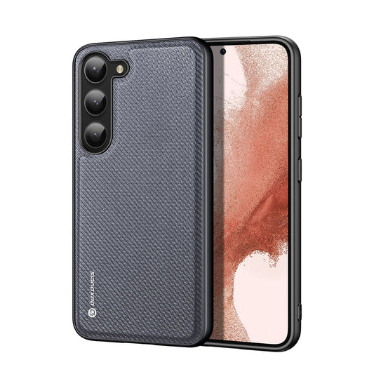 Dux Ducis Fino case Samsung Galaxy S23+ cover with silicone frame gray_0