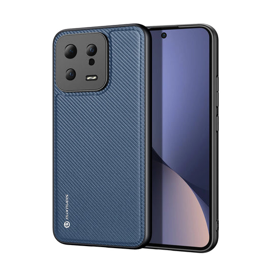 Dux Ducis Fino case for Xiaomi 13 cover with silicone frame blue_0