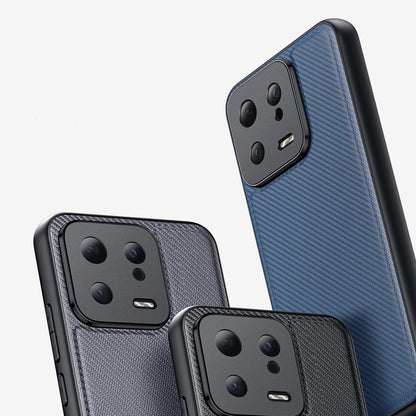 Dux Ducis Fino case for Xiaomi 13 cover with silicone frame gray_9