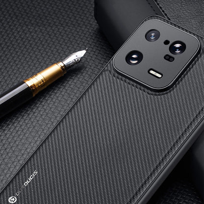 Dux Ducis Fino case for Xiaomi 13 Pro cover with silicone frame gray_3