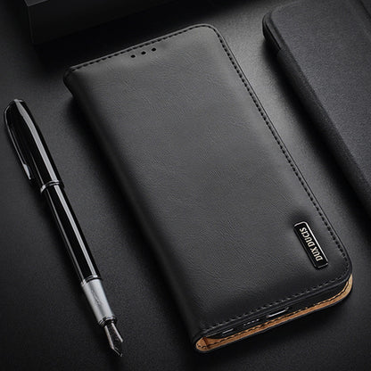 Dux Ducis Hivo case Samsung Galaxy S23+ flip cover wallet stand RFID blocking brown_15