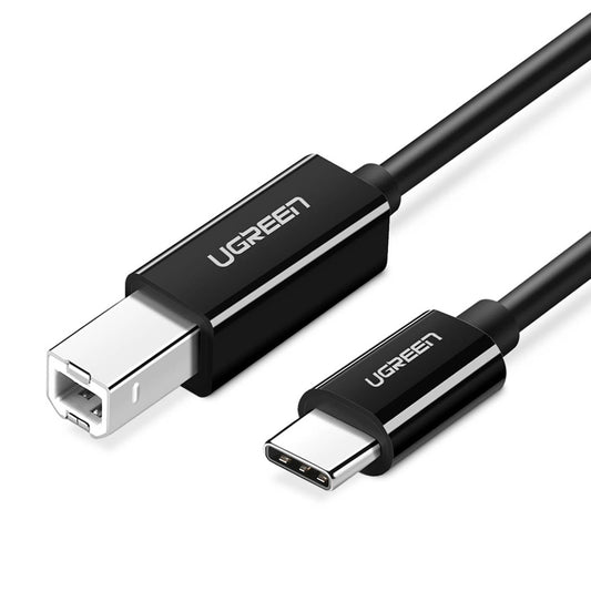 Ugreen printer cable USB-C - USB-B 480Mb/s 2m black (US241)_0