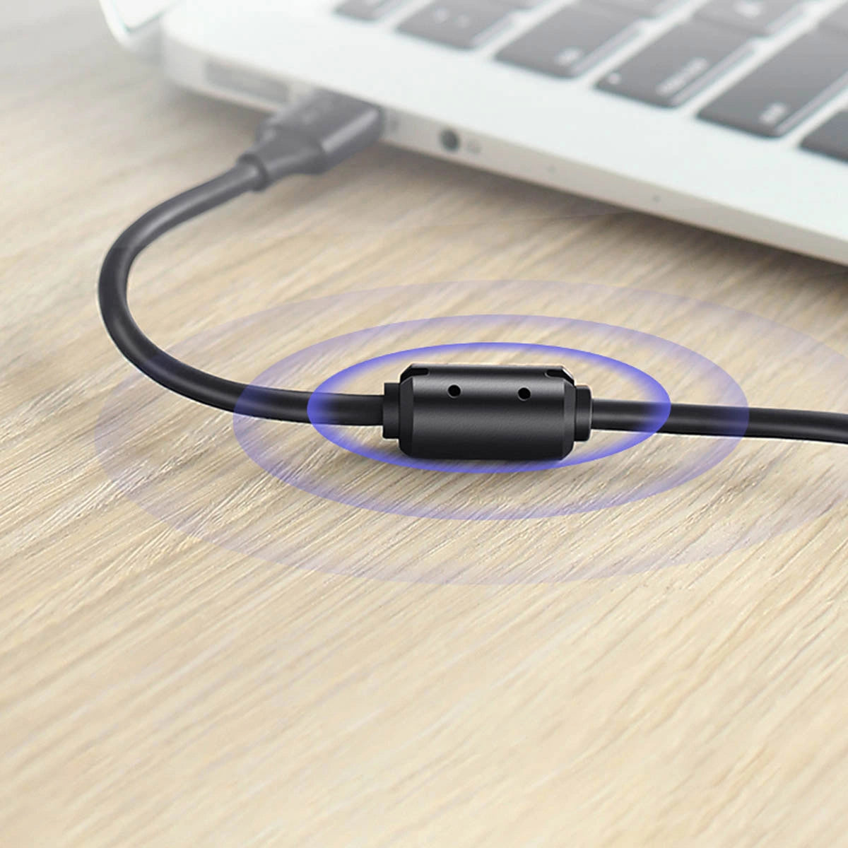 Ugreen printer cable USB-A - USB-B 480Mb/s 5m black (US135)_8