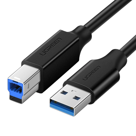 Ugreen US210 10372 Printer Cable USB-A 3.0 / USB-B 5Gbps 2m - Black_0
