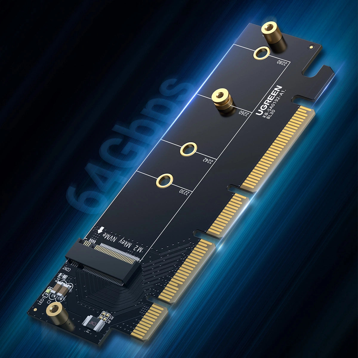 Ugreen CM465 PCIe 4.0 x4 to M.2 NVMe M-Key Expansion Card - Black_2