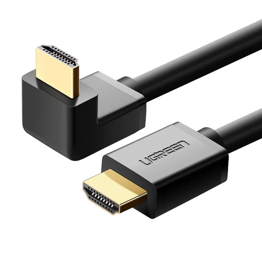 Ugreen HDMI Cable Angled (90°) 4K 1m Black (HD103)_0