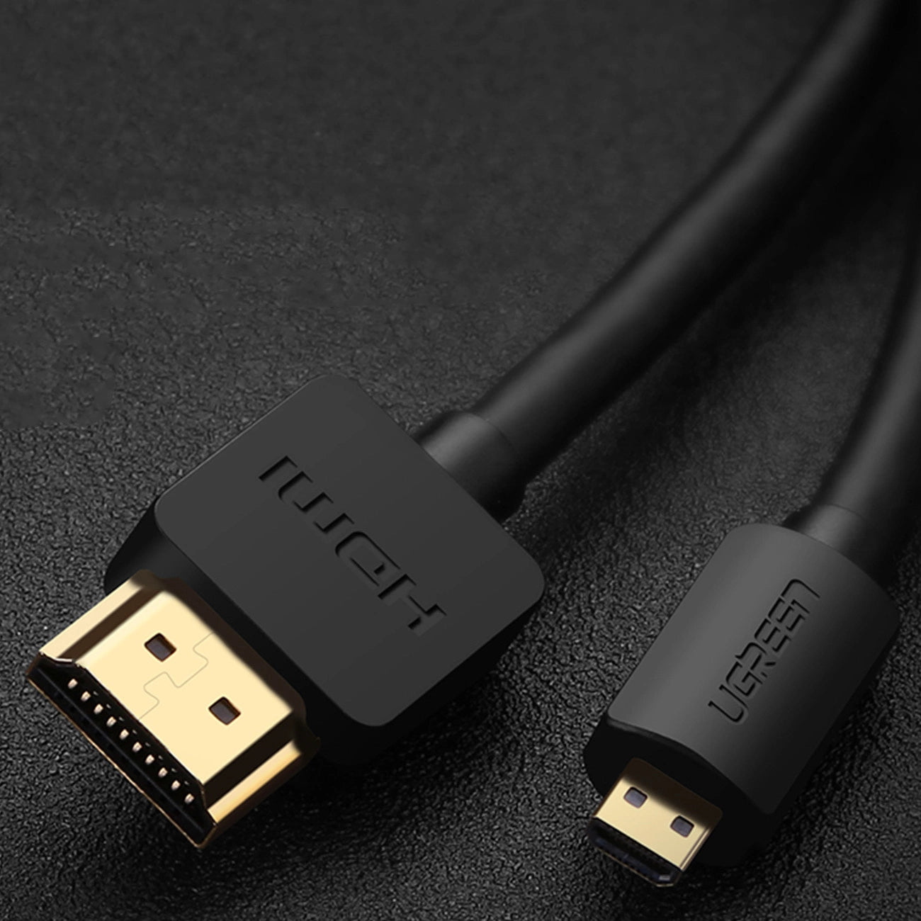 Ugreen cable Micro HDMI - HDMI cable 3m black (HD127)_6