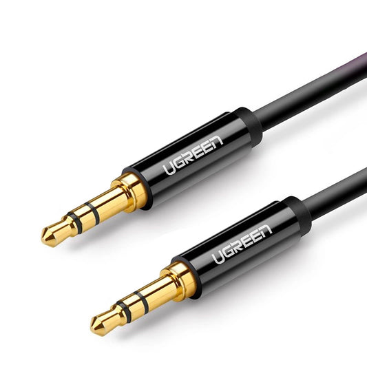 Ugreen audio cable AUX straight minijack 3.5 mm 1m black (AV112)_0