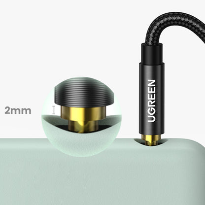 Ugreen audio cable AUX straight minijack 3.5 mm 1m black (AV112)_9