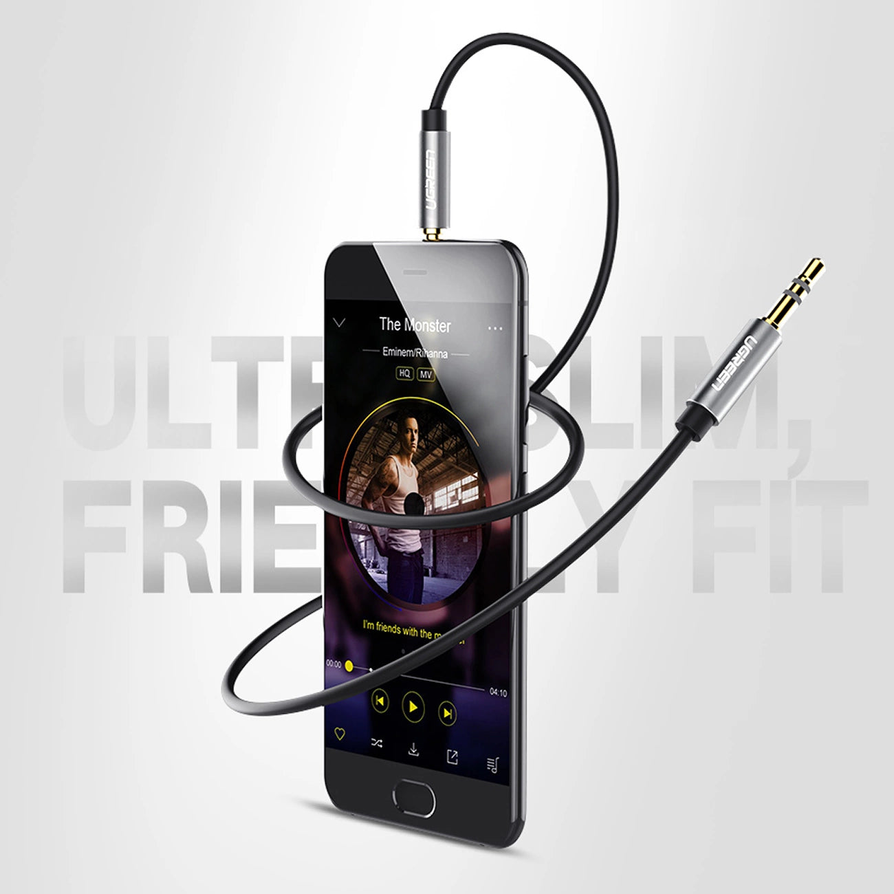Ugreen AV119 10737 audio cable mini jack 3.5mm / mini jack 3.5mm 5m - black_11