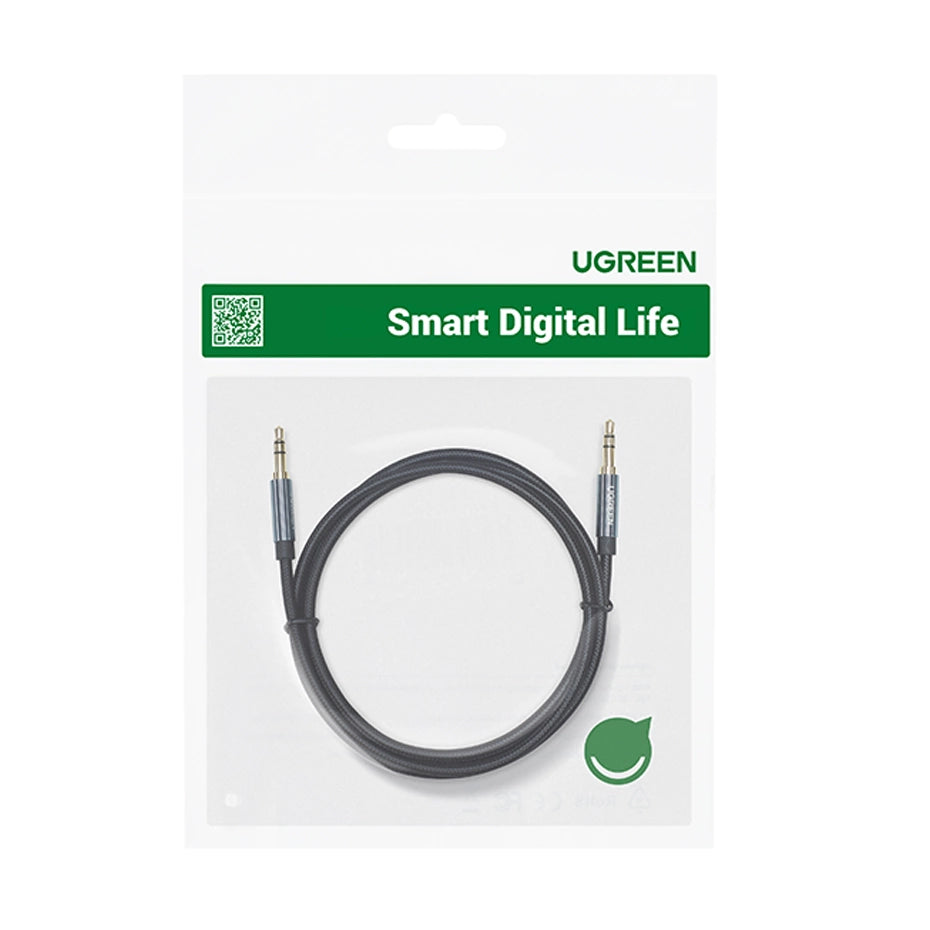 Ugreen audio cable AUX angled minijack 3.5 mm 2m blue (AV112)_4