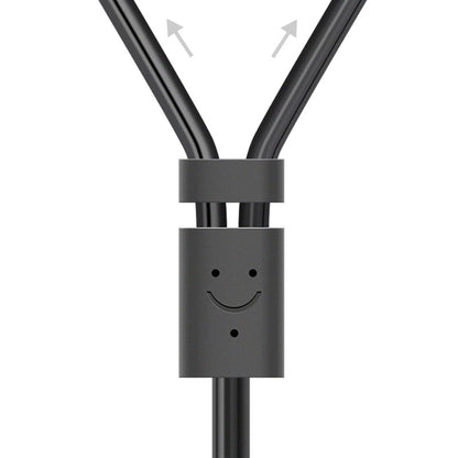 Ugreen AV102 10511 cable 3.5 mm mini jack (male) / 2RCA (male) 1.5m - gray_2