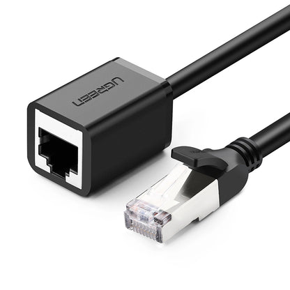 Ugreen NW112 11278 Network Ethernet Cable RJ45 (female) - RJ45 (male) F/UTP Cat. 6 1 Gbps 0.5m - black_0