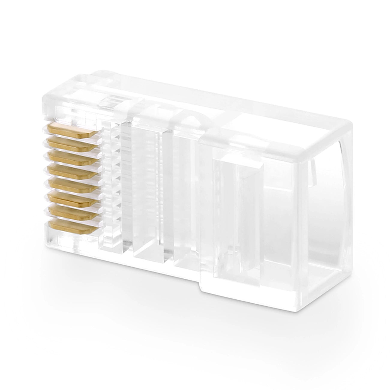 Ugreen 100x plug end RJ45 8P8C (UTP Cat. 5 / Cat. 5e) transparent (NW110)_3