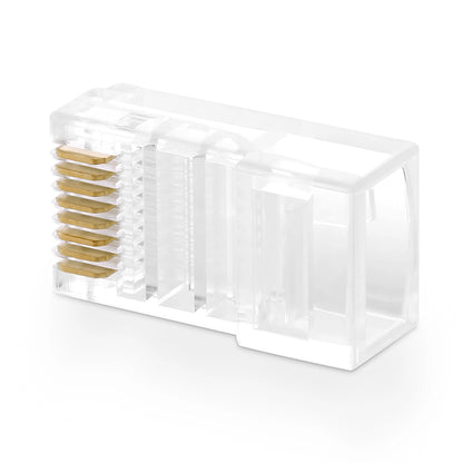 Ugreen 100x plug end RJ45 8P8C (UTP Cat. 5 / Cat. 5e) transparent (NW110)_3