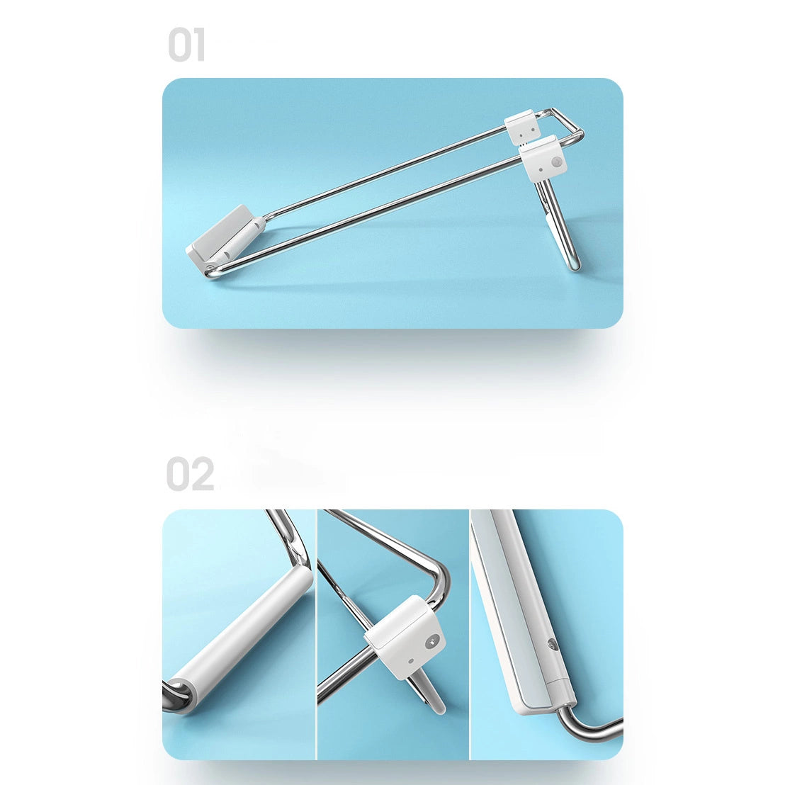 Ugreen adjustable stand laptop stand silver (LP230)_6