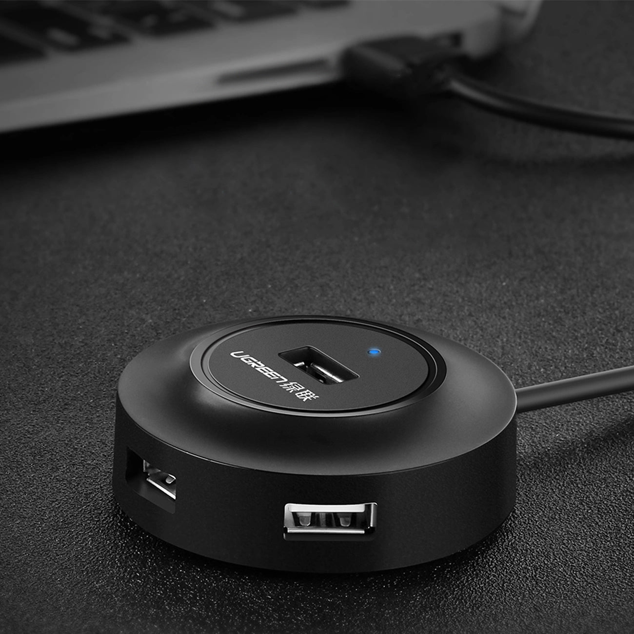 Ugreen HUB 4in1 USB-A - 4xUSB-A 2.0 480Mb/s 1m black (CR106)_1