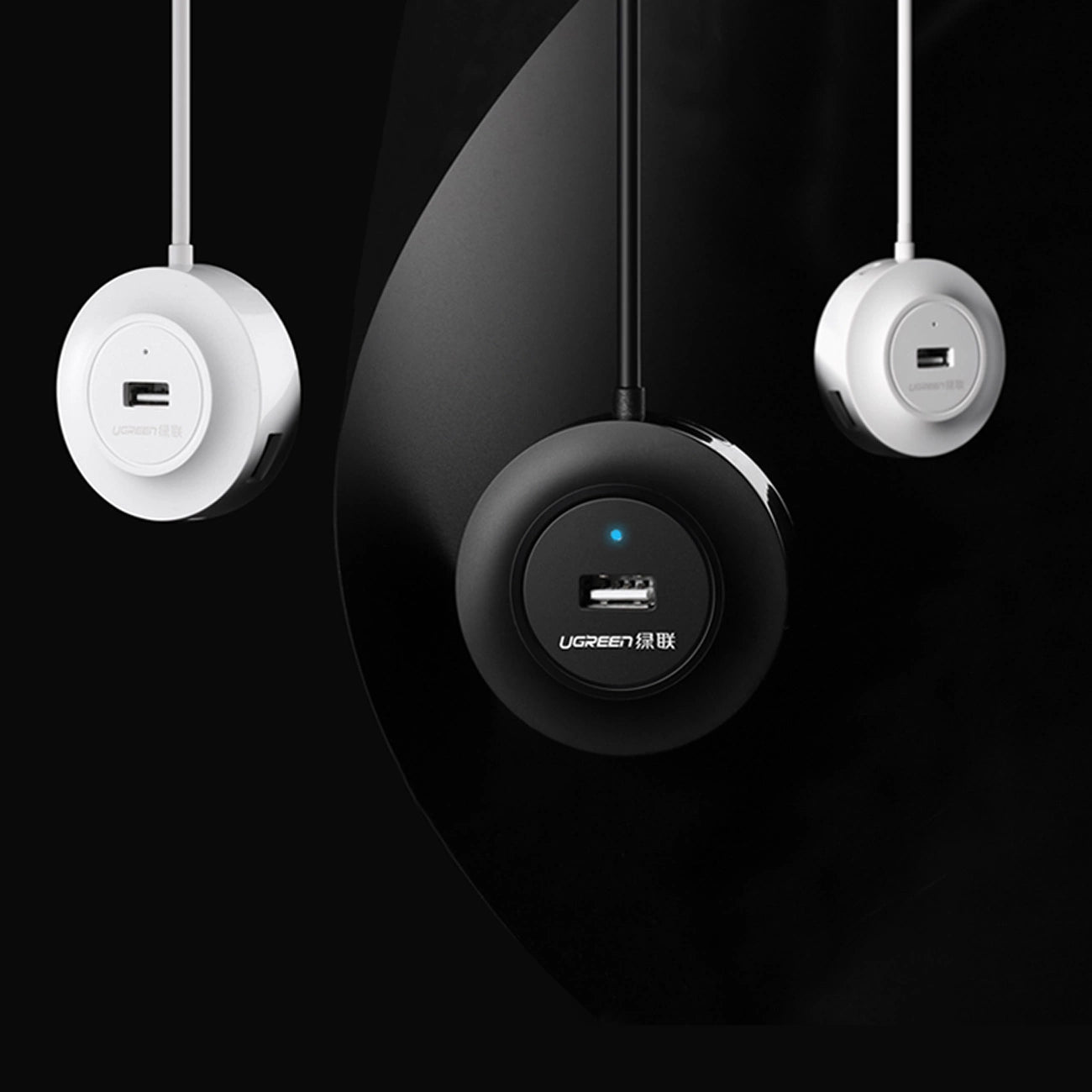 Ugreen HUB 4in1 USB-A - 4xUSB-A 2.0 480Mb/s 1m black (CR106)_9