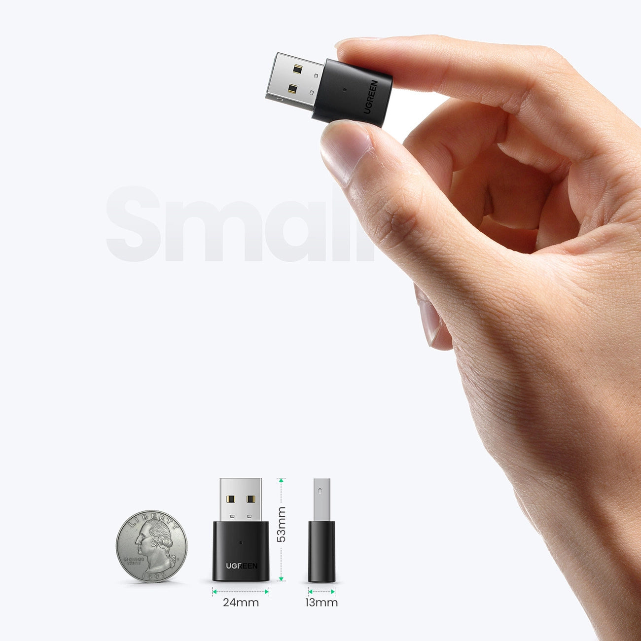 Ugreen Bluetooth 5.0 USB-A Adapter Black (CM390)_6