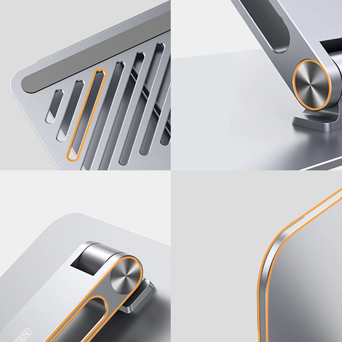 Ugreen metal stand foldable laptop tablet stand (LP339)_2