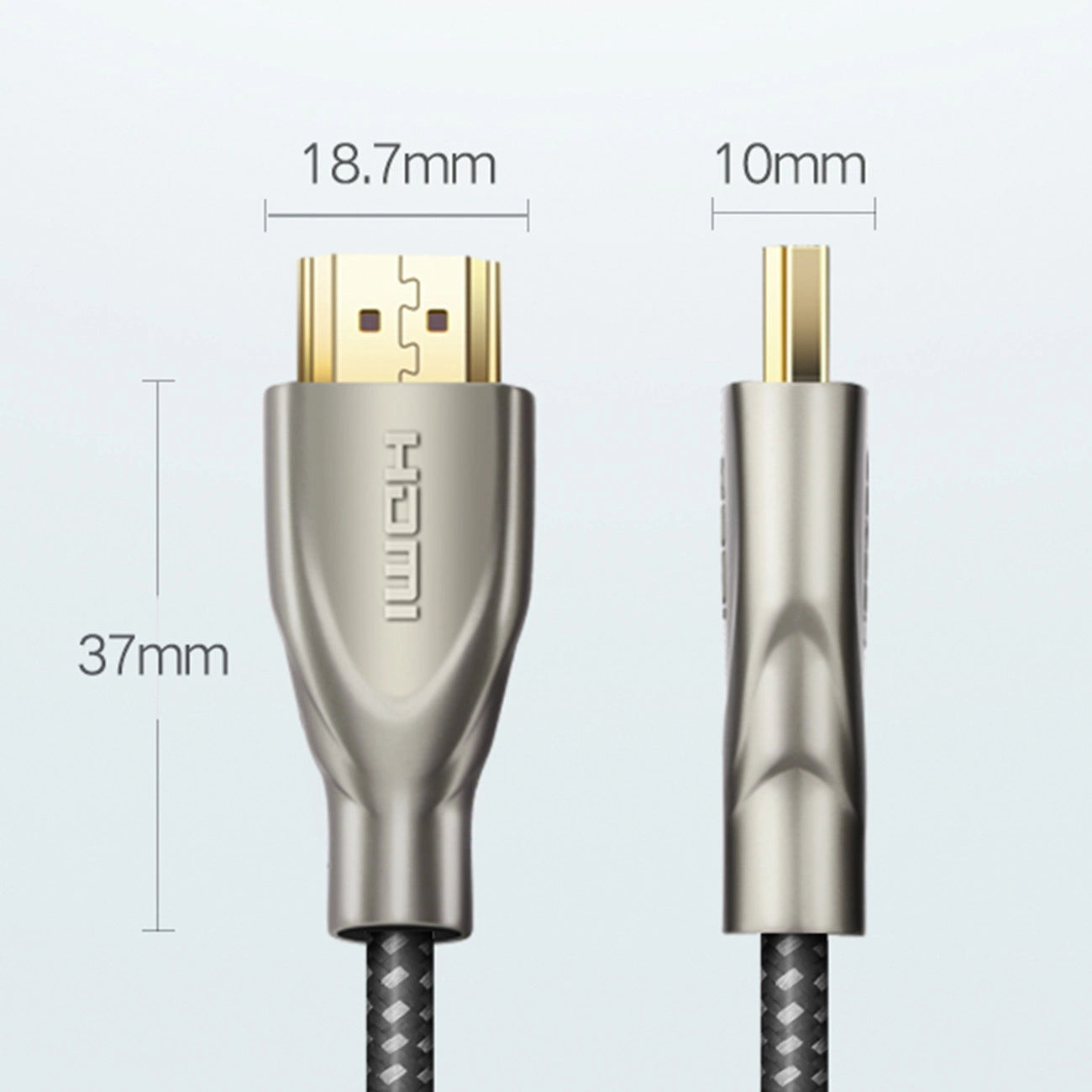 Ugreen cable HDMI 2.0 4K 60Hz 1m gray (HD131)_9