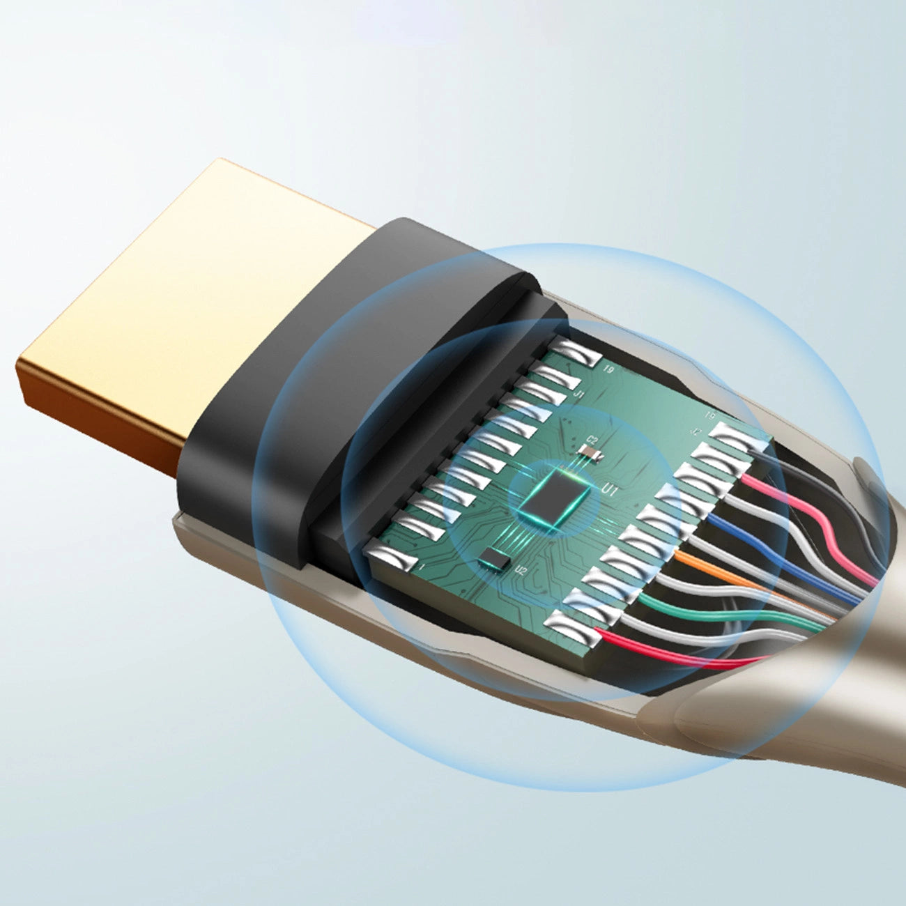 Ugreen cable HDMI 2.0 4K 60Hz 1m gray (HD131)_5