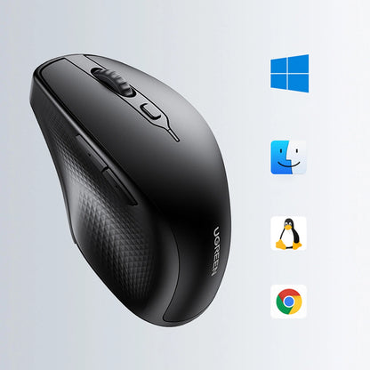Ugreen ergonomic wireless computer mouse black (MU101)_4