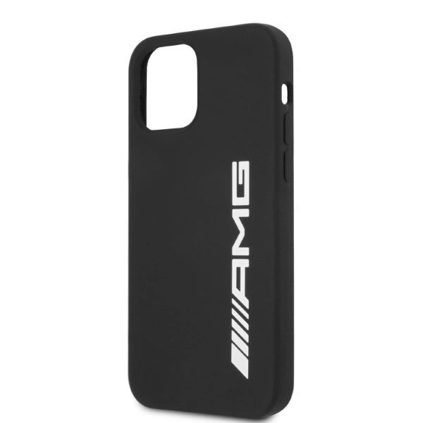 AMG Silicone Big Logo case for iPhone 12 Pro Max - black_5