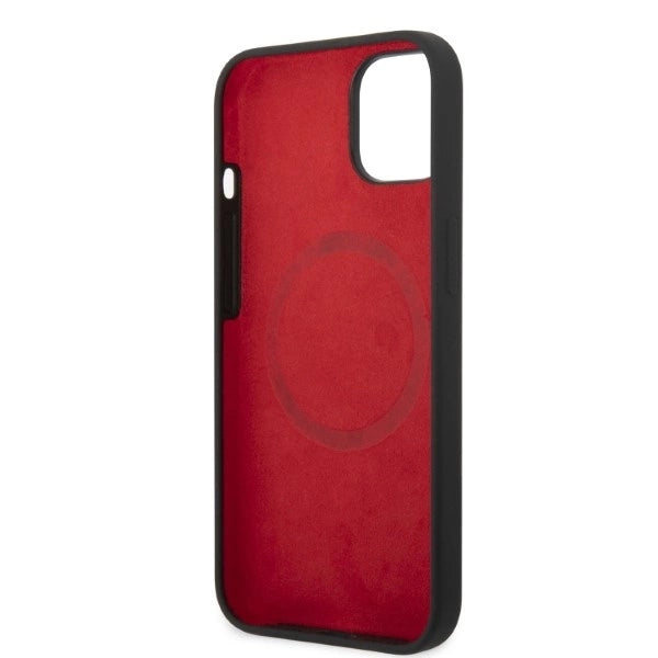 Ferrari FEHMSIP14MBK iPhone 14 Plus 6.7" black/black hardcase Silicone Metal Logo Magsafe_6