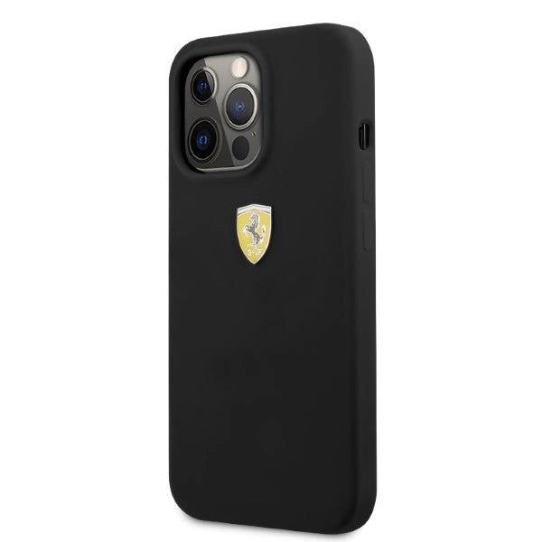 Ferrari FESSIHMP13LBK iPhone 13 Pro / 13 6.1" black/black hardcase Silicone MagSafe_1
