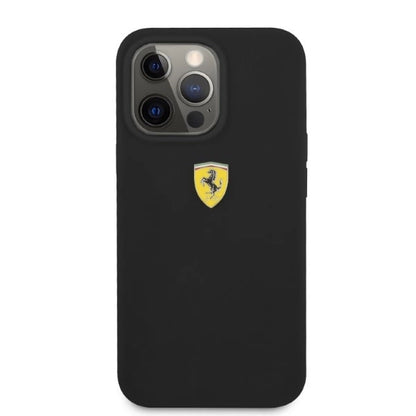 Ferrari FESSIHMP13LBK iPhone 13 Pro / 13 6.1" black/black hardcase Silicone MagSafe_2