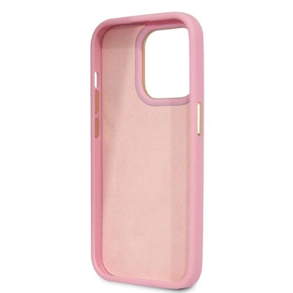 Guess Croco Collection case for iPhone 14 Pro - pink_6