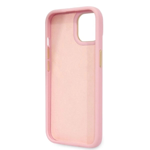 Guess Croco Collection case for iPhone 14 - pink_6